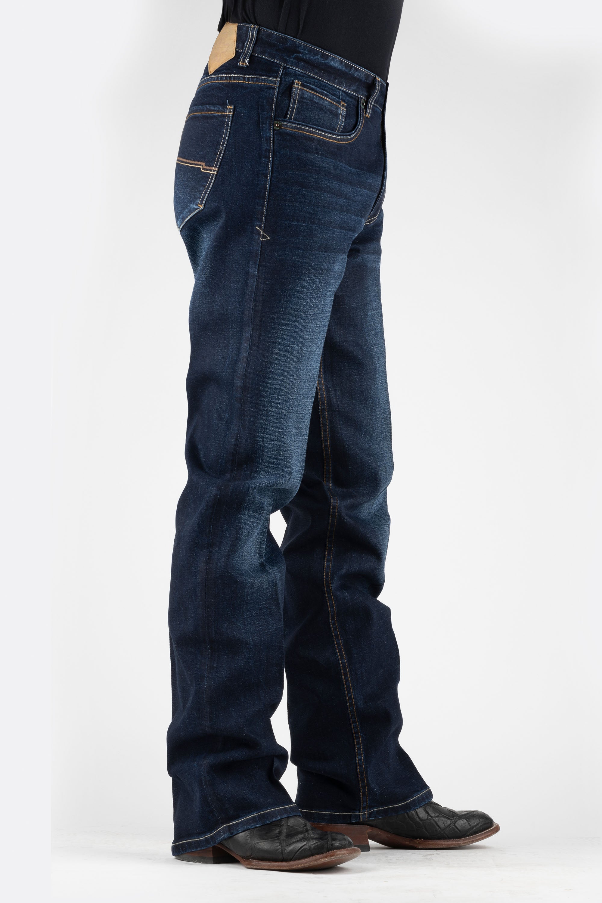 Mens Western Stitch Back Pocket Jeans – Tin Haul