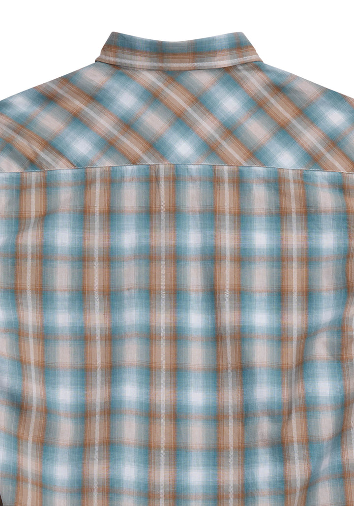 Mens Tin Haul Broken Chevron Long Sleeve Shirt