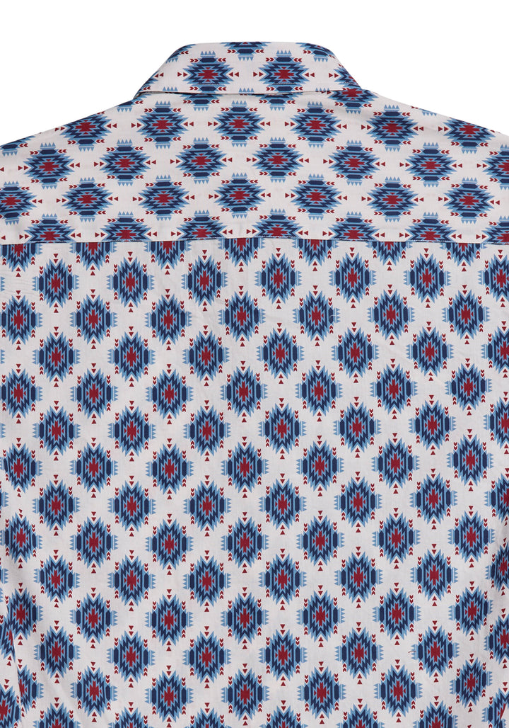 Mens Tin Haul Aztecs Long Sleeve Western Snap Shirt