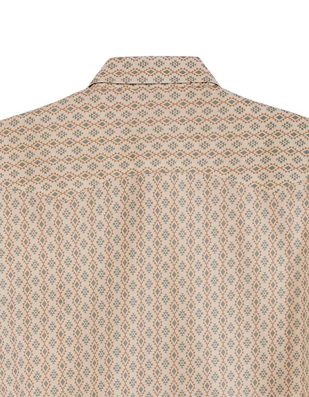 MENS AZTEC ALL OVER PRINT LONG SLEEVE SNAP WESTERN SHIRT