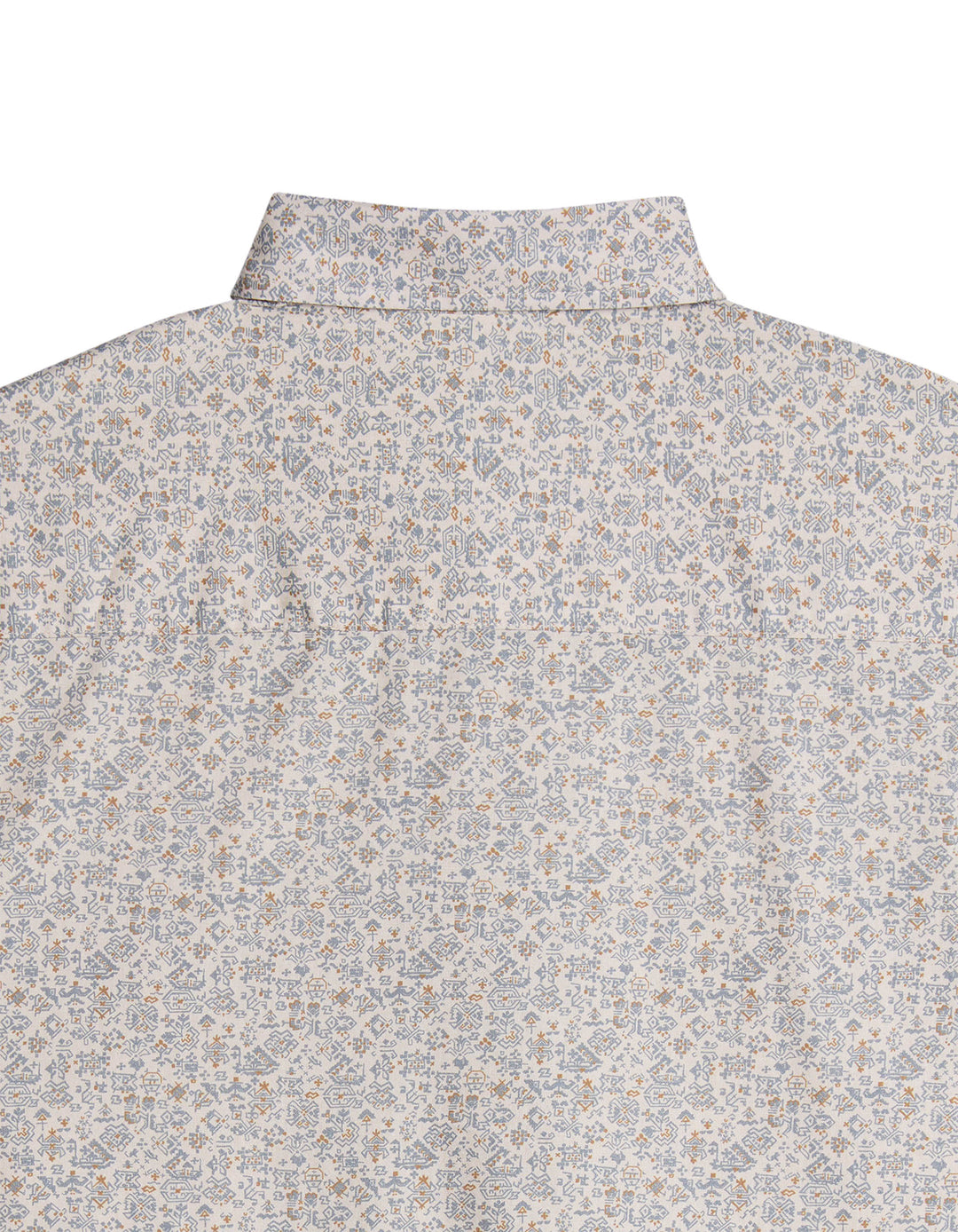 MENS LONG SLEEVE SNAP HIEROGRAPHICS PRINT WESTERN SHIRT