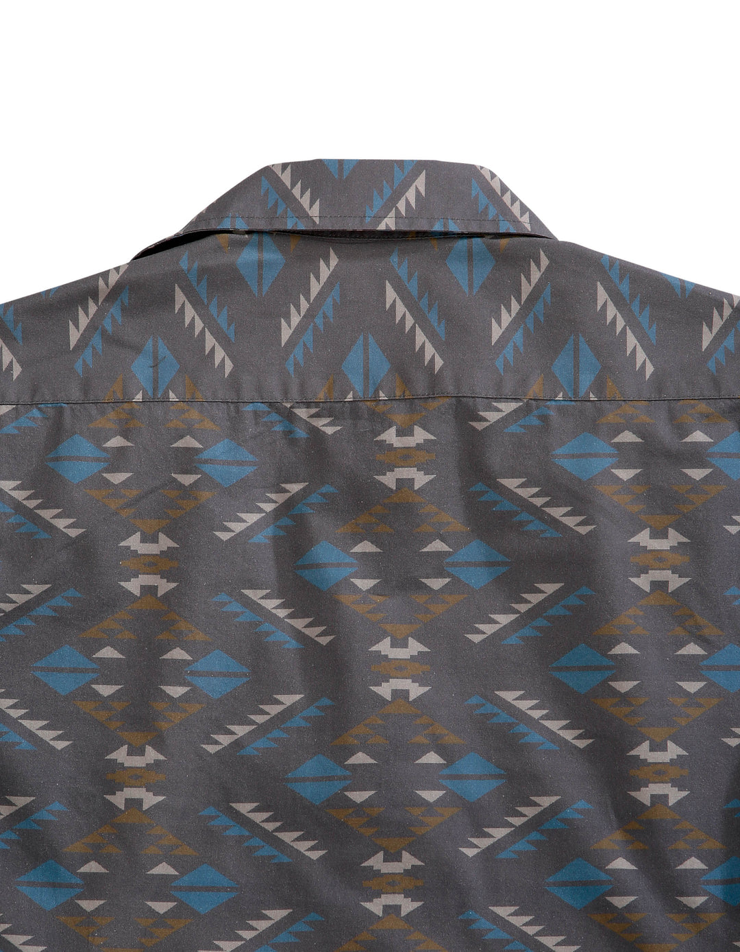 MENS ALL OVER AZTEC LONG SLEEVE SNAP SHIRT