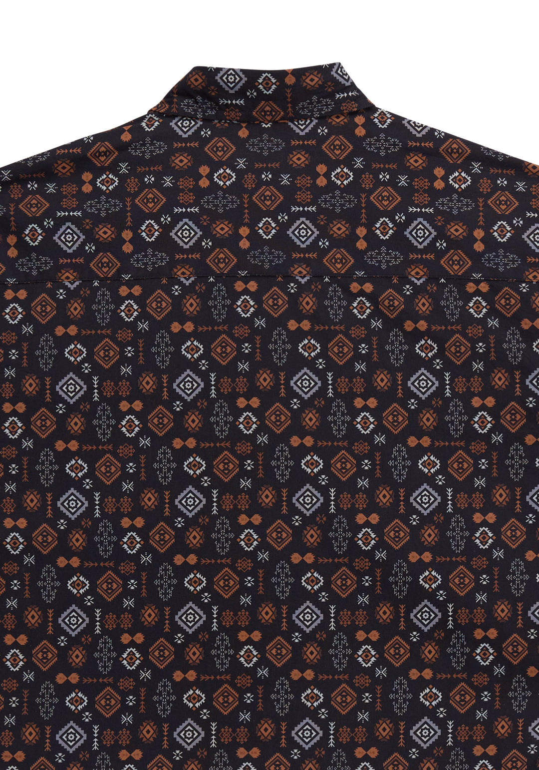 MENS TIN HAUL AZTEC PRINT WESTERN SNAP SHIRT