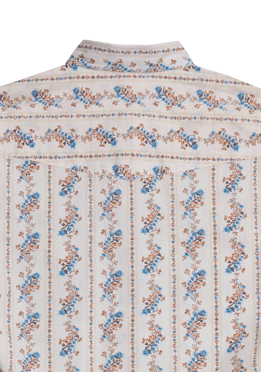 Mens Tin Haul Ranch Wallpaper Long Sleeve Snap Shirt