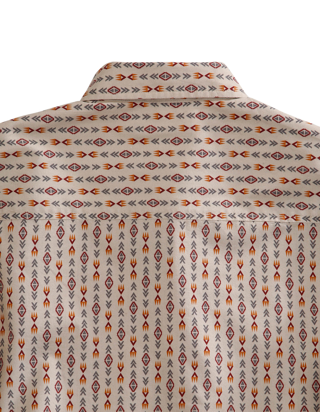 MENS LONG SLEEVE SNAP MODERN PETROGLYPHS PRINT WESTERN SHIRT