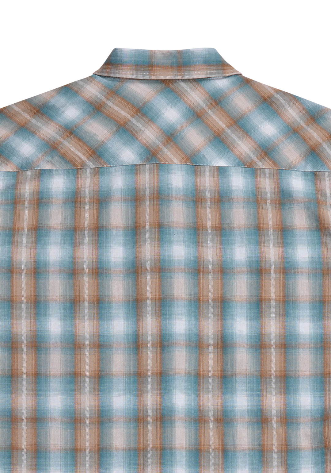 Mens Tin Haul Broken Chevron Short Sleeve Snap Shirt