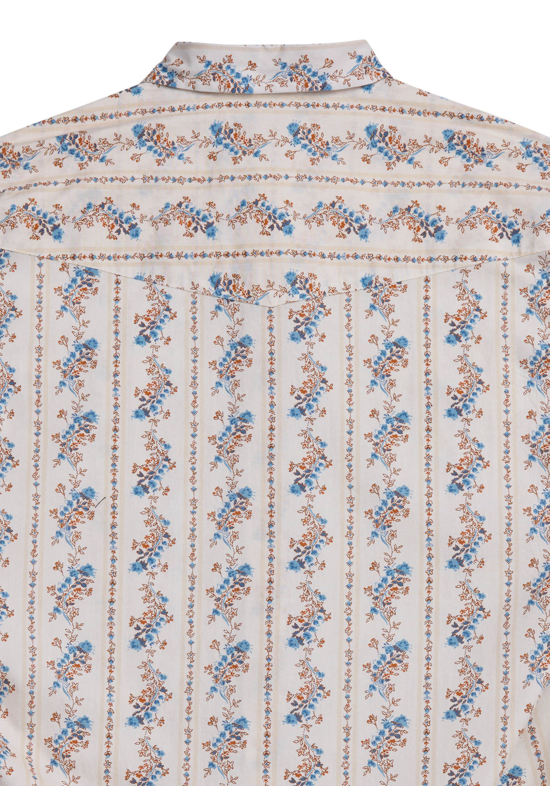 Mens Tin Haul Ranch Wallpaper Short Sleeve Snap Shirt