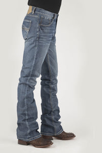 MENS MULTI COLOR STITCH BACK POCKET JEANS