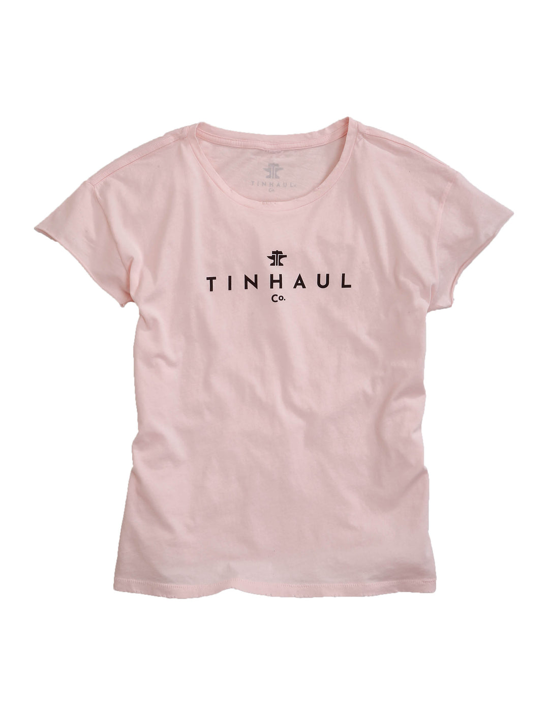 WOMENS LONG SLEEVE KNIT TIN HAUL SCREENPRINT WITH ANVIL AND HAMMER SHIRT