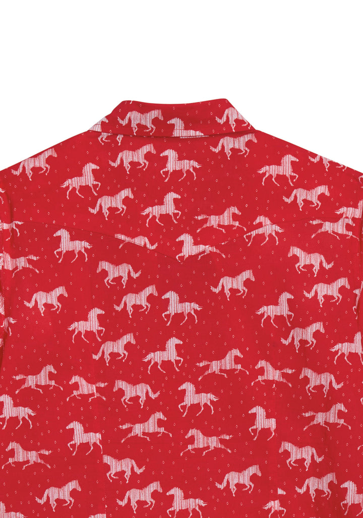 Womens Tin Haul Folk And Fun Print Long Sleeve Shirt