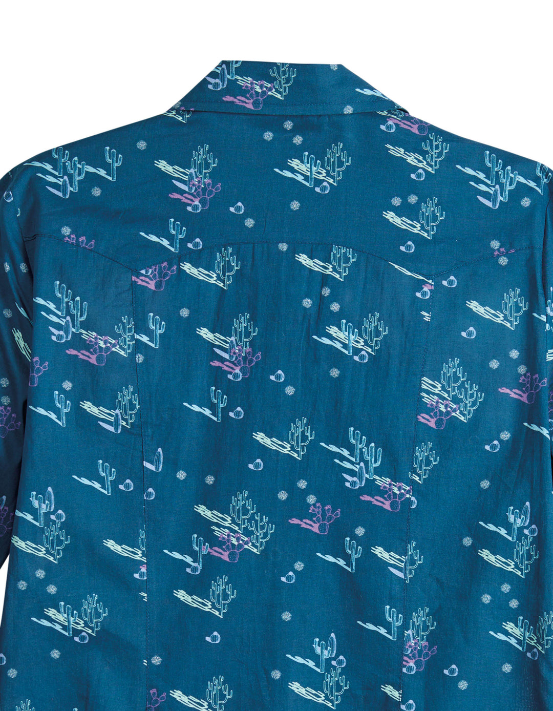 WOMENS CACTUS SHADOWS LONG SLEEVE SNAP WESTERN SHIRT