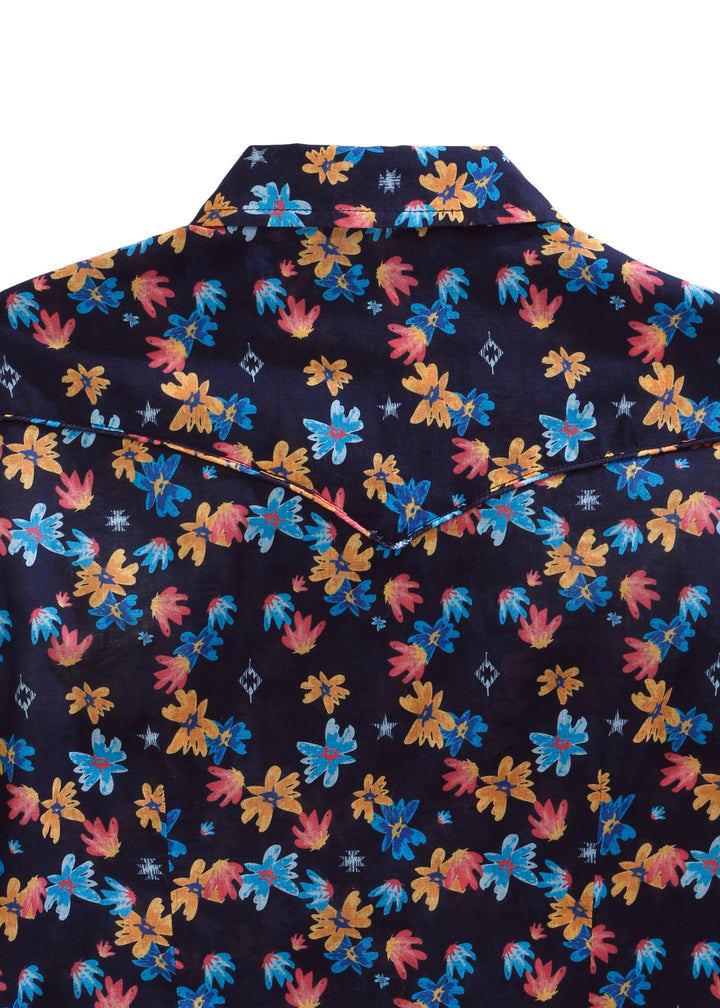 WOMENS LONG SLEEVE WESTERN SNAP SHIRT