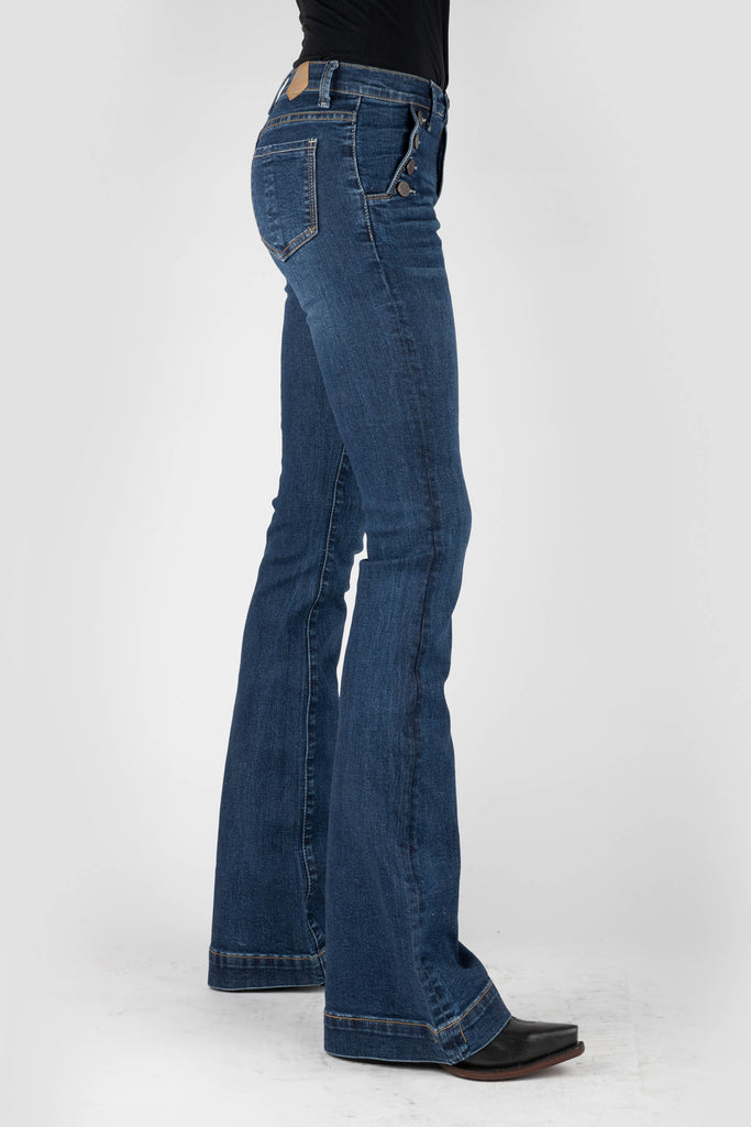 ウィルフリー　flap pocket attach roll up denim WILLFULLY（ウィルフリー）の「flap pocket attach roll up