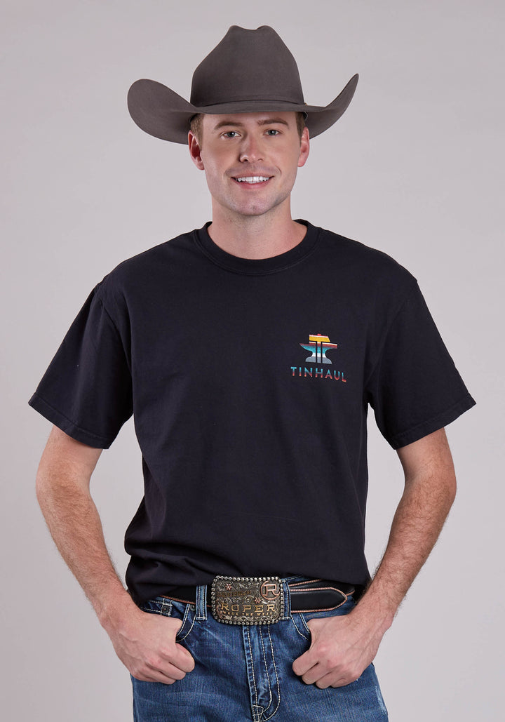 UNISEXANVIL HAMMER AZTEC LF CHEST FULL BACK SHORT SLEEVE PULLOVER WESTERN SHIRT