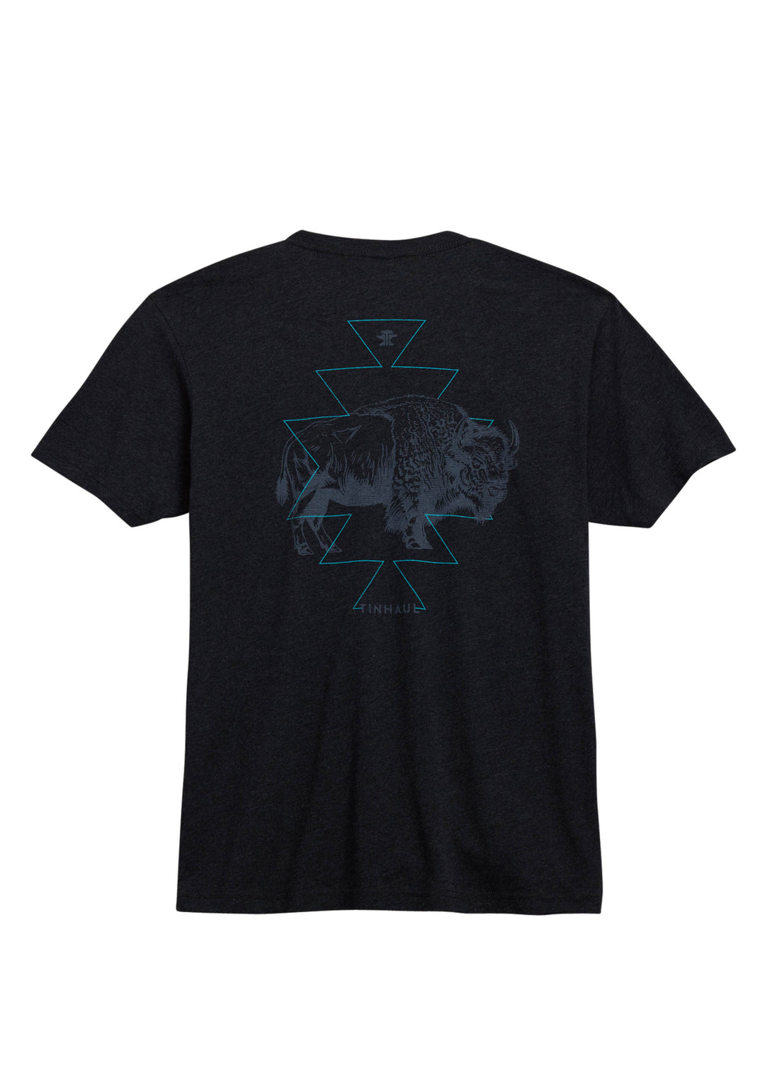 UNISEX TIN HAUL BISON SCREEN PRINT SHORT SLEEVE SHIRT