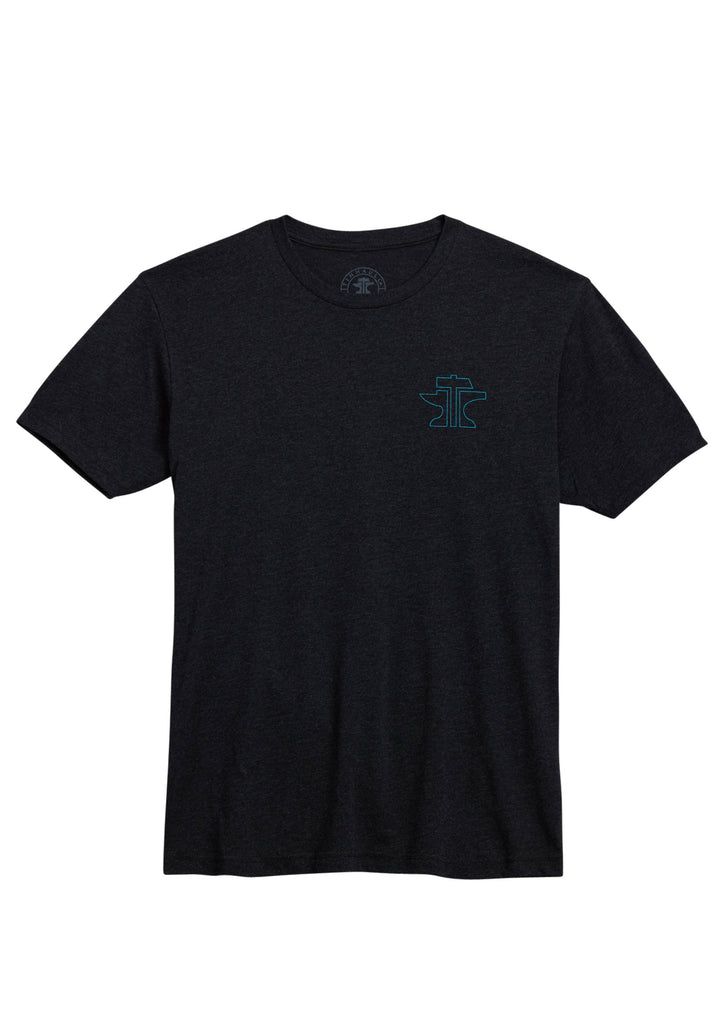 UNISEX TIN HAUL BISON SCREEN PRINT SHORT SLEEVE SHIRT