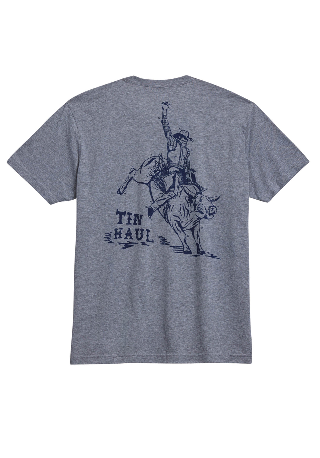 UNISEX TIN HAUL BULL RIDER FULL SHORT SLEEVE SHIRT