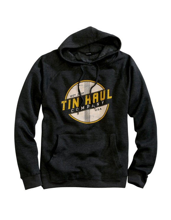 MENS TIN HAUL MOUNTAIN W/TIN HAUL THRU IT CHARCOAL GREY SWEATSHIRT