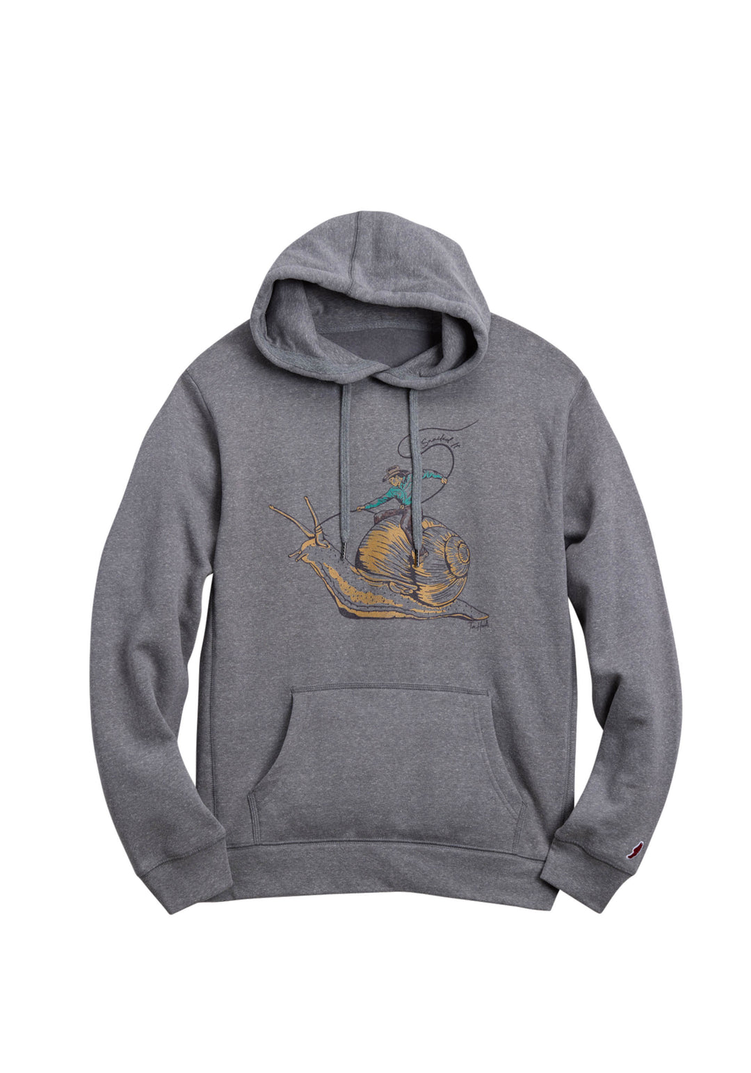 MENS TIN HAUL COWBOY RIDING A SNAIL SCREEN JACKET