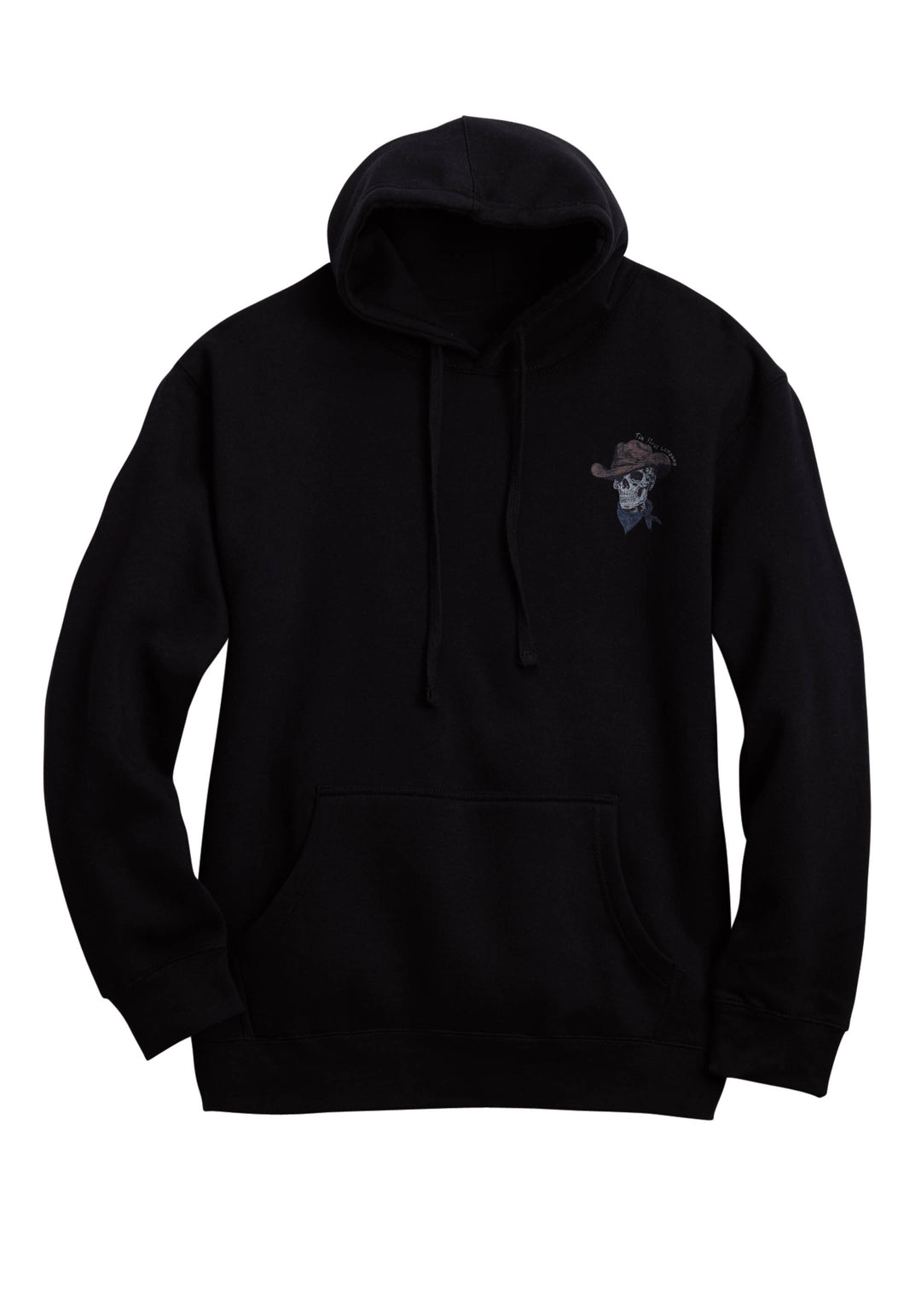 MENS TIN HAUL BLACK LIGHTWEIGHT HOODIE