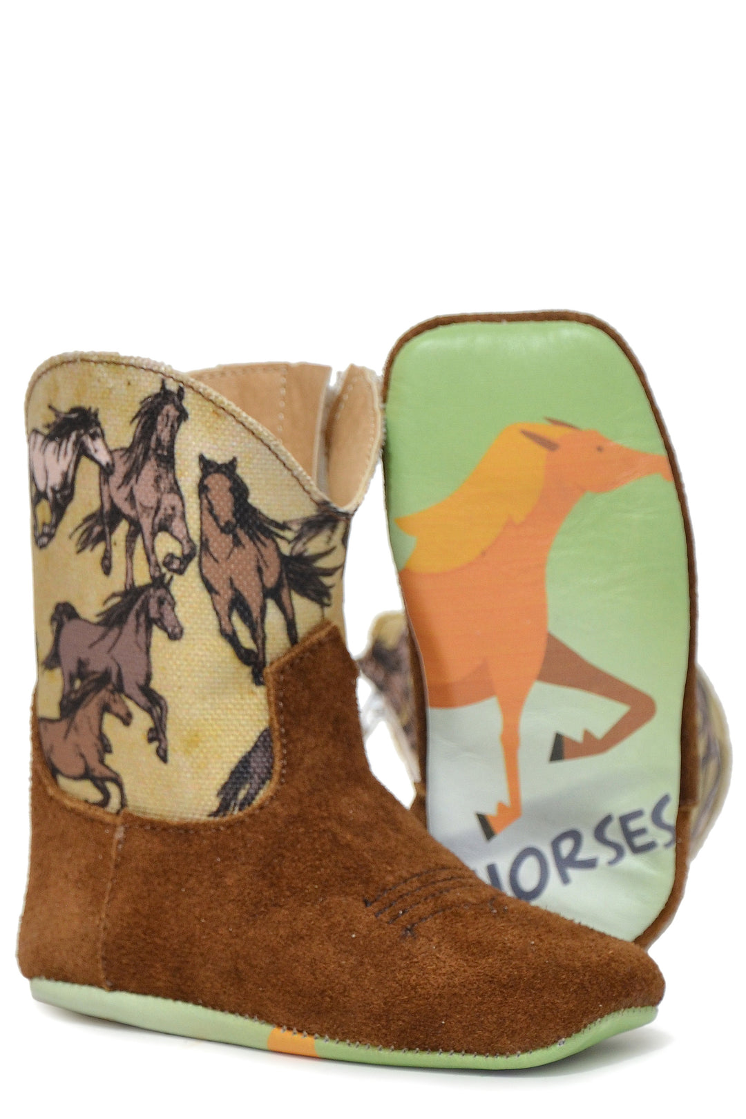 INFANT BOYS STAMPEDE WITH BORN TO RIDE SOLE