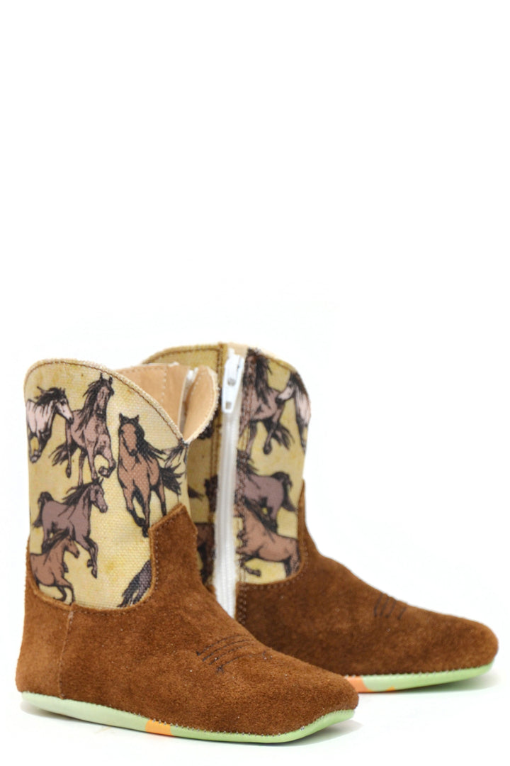 INFANT BOYS STAMPEDE WITH BORN TO RIDE SOLE