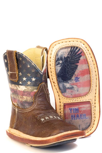 INFANTS BOYS TIN HAUL 250 YEARS OF FREEDOM BOOTS