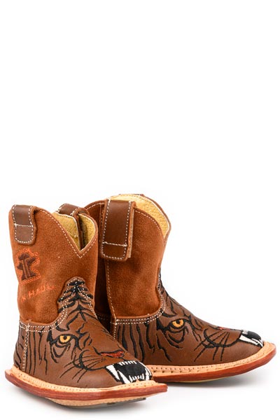 GIRLS TIN HAUL WILD TIGER BOOTS