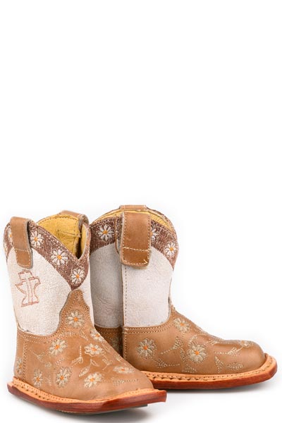 GIRLS TIN HAUL DAISY DOTS BOOTS