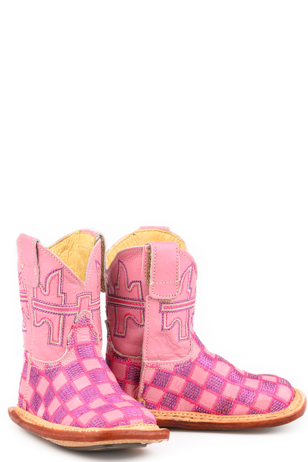 INFANTS GIRLS TIN HAUL LIL SQUARES BOOTS
