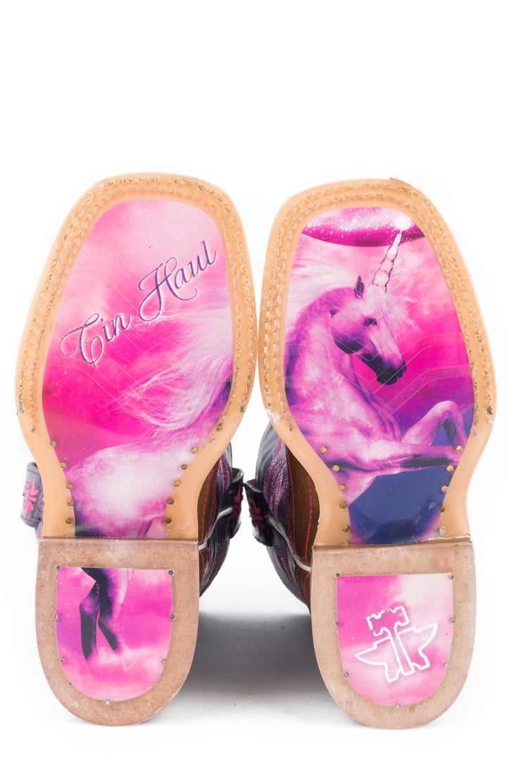 LITTLE GIRLS STARLIGHT WITH UNICORN SOLE