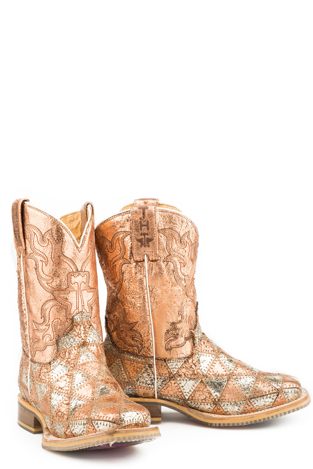 LITTLE GIRLS MISH AND MASH WITH GEOMETRIC PONY SOLE