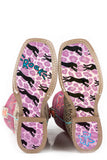 LITTLE GIRLS SHINY CAT WITH CHEETAH SOLE