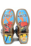 LITTLE BOYS GRILL MASTER JUNIOR WITH BBQ PARTY SOLE