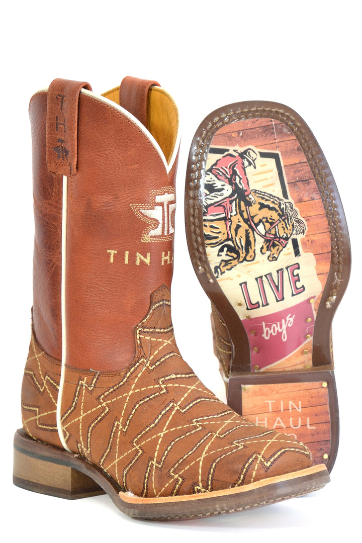 LITTLE BOYS LIL  MESQUITE COWBOY SOLE