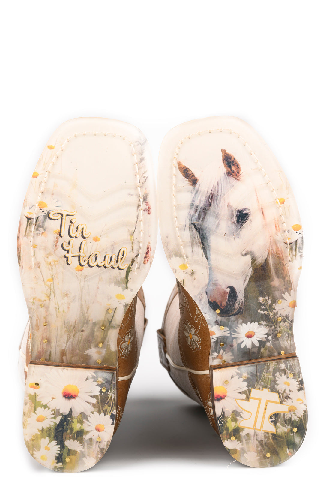 LITTLE KIDS GIRLS TIN HAUL DAISY DOTS BOOTS