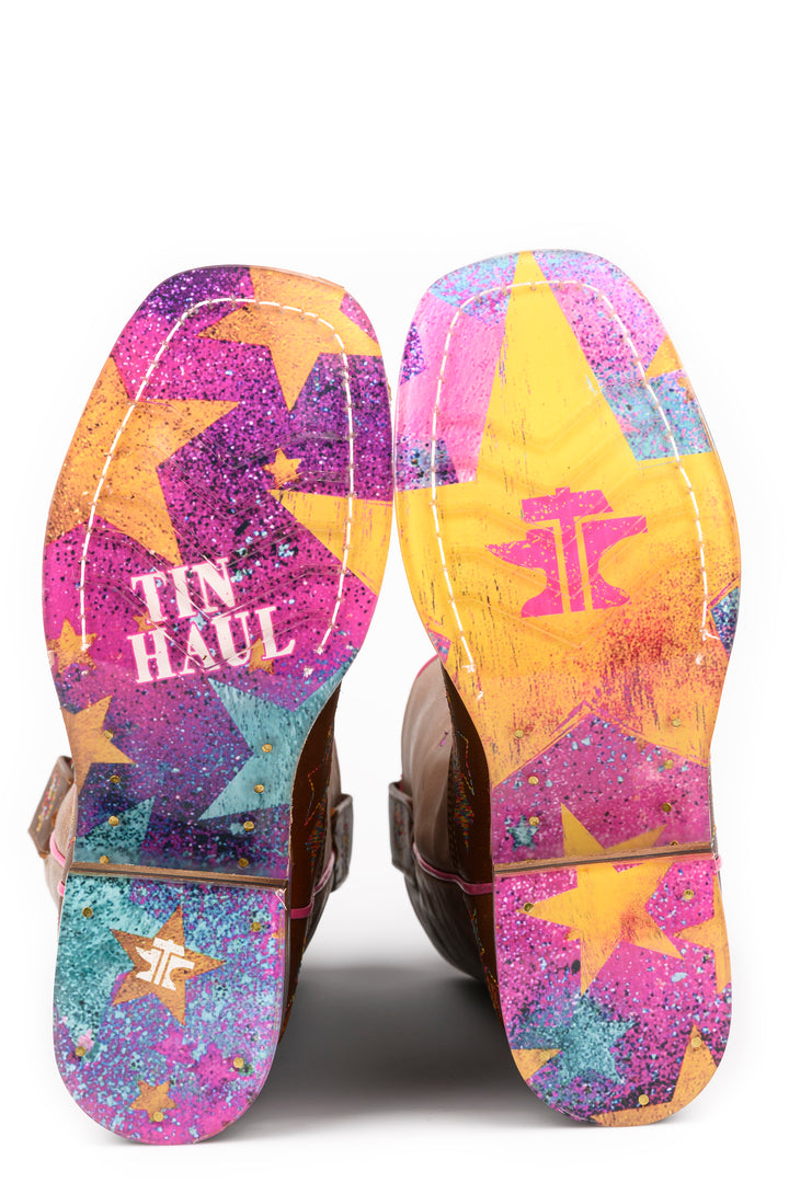 LITTLE KIDS GIRLS TIN HAUL STARBRIGHT BOOTS