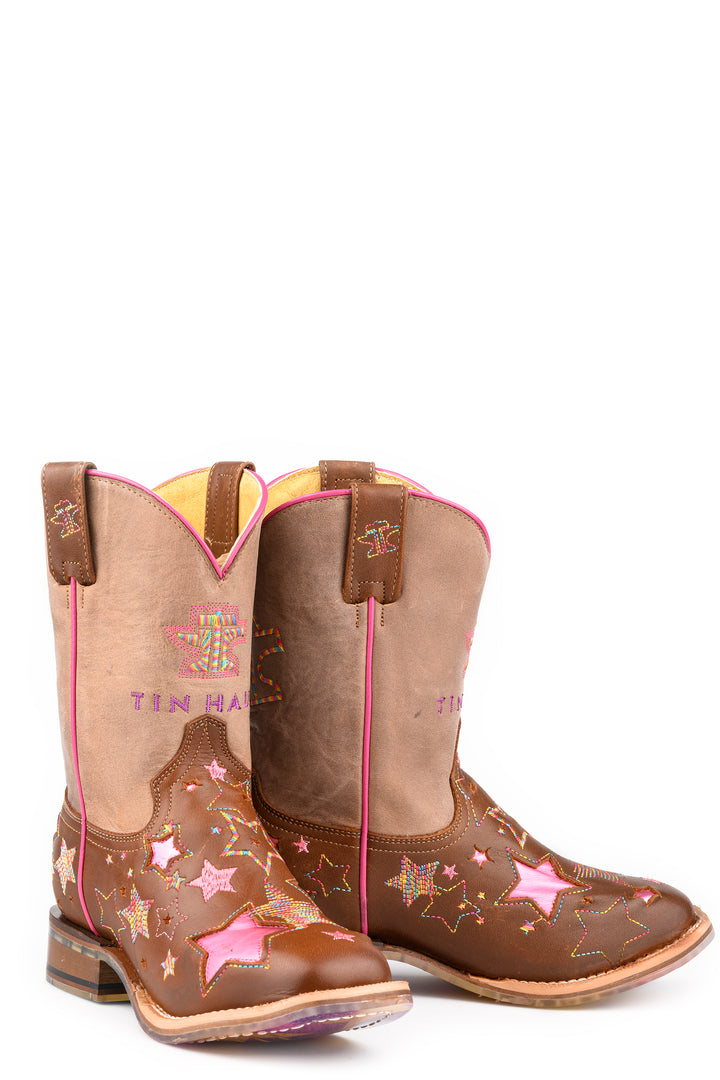 LITTLE KIDS GIRLS TIN HAUL STARBRIGHT BOOTS