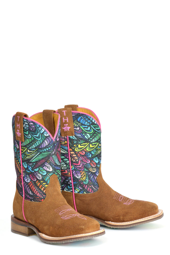 LITTLE GIRLS FEATHERS HUMMINGBIRD SOLE