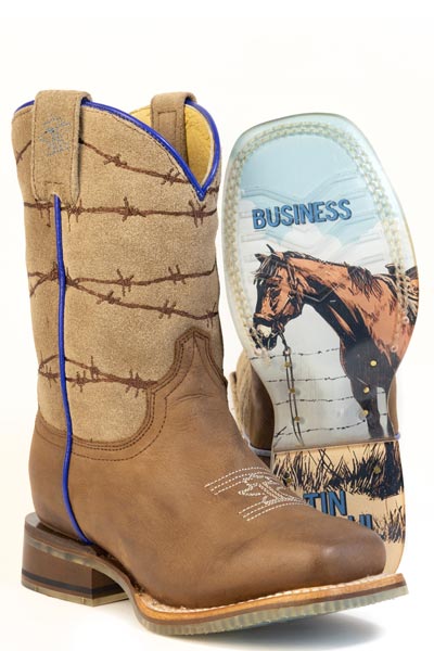 BOYS TIN HAUL RAZOR SHARP BOOTS