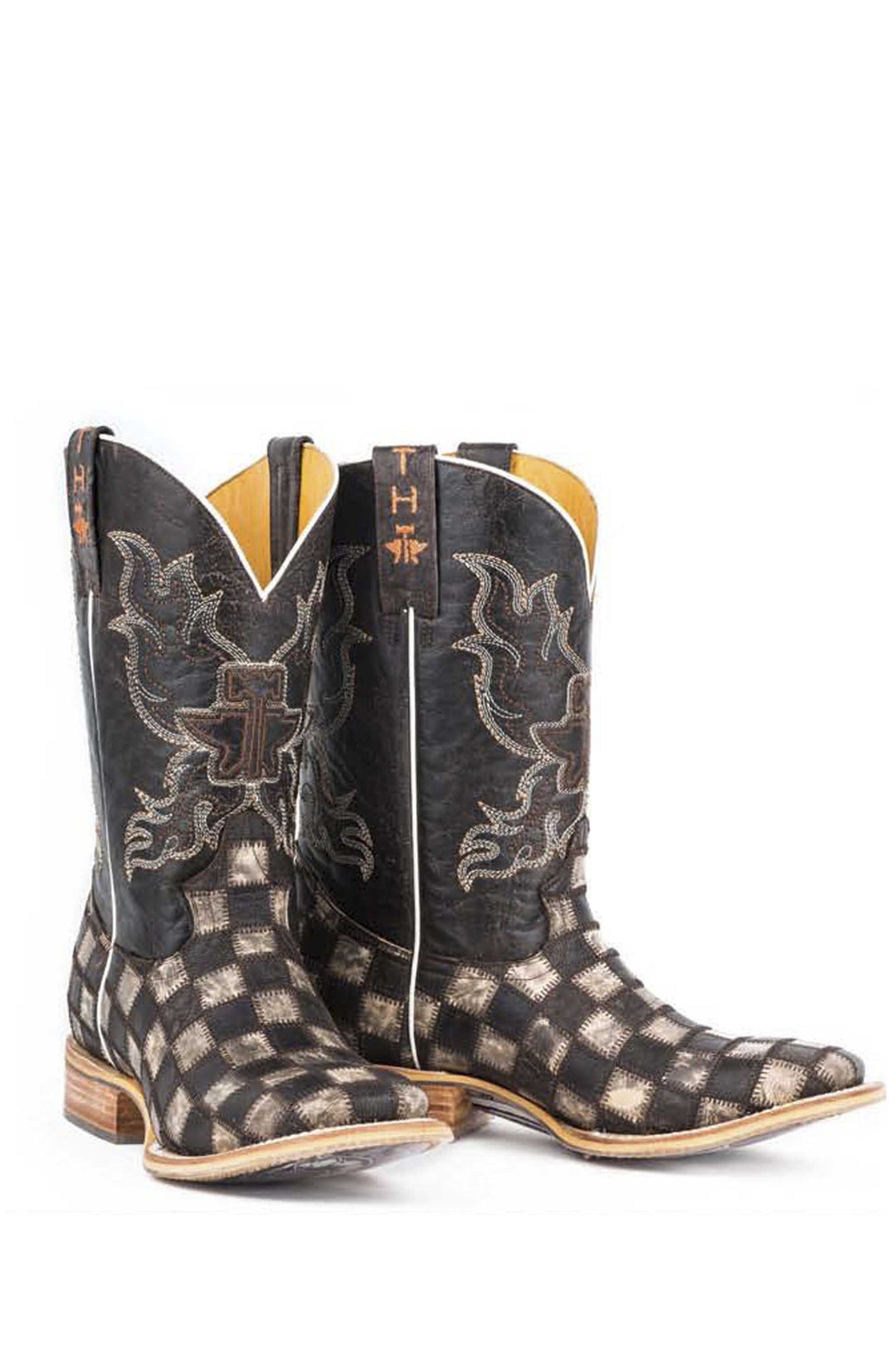 MENS GUNMETAL CHECK WITH GUNSLINGER SOLE