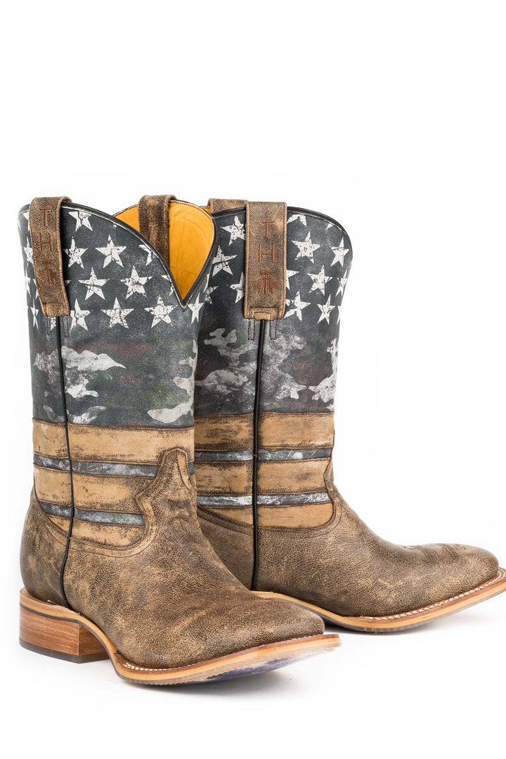 MENS FREEDOM WITH DOG TAGS SOLE