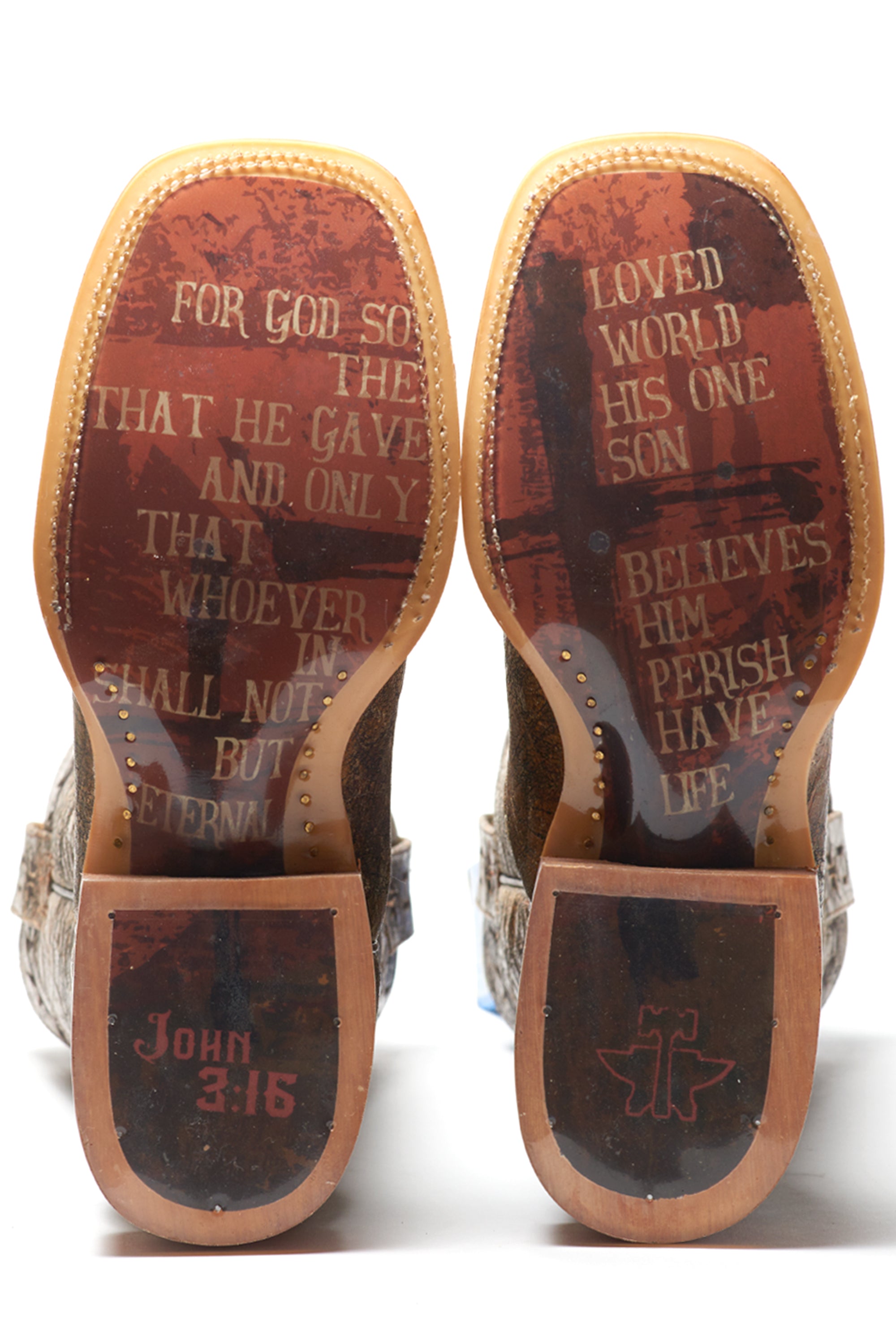 chick fil a shoes john 3 16