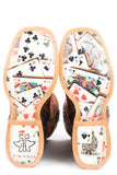 MENS THE GAMBLER WITH CARD SHUFFLE SOLE