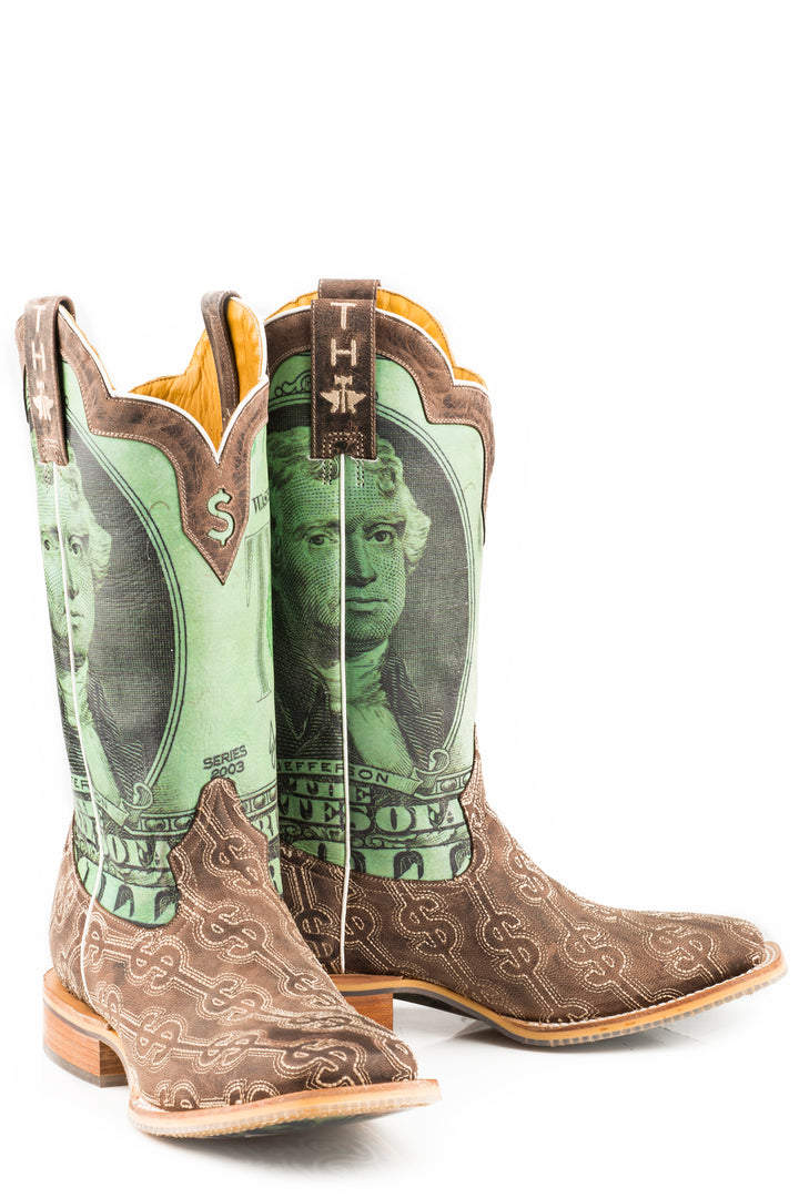 MENS DEUCE WITH TAKE THE MONEY AND RUN SOLE