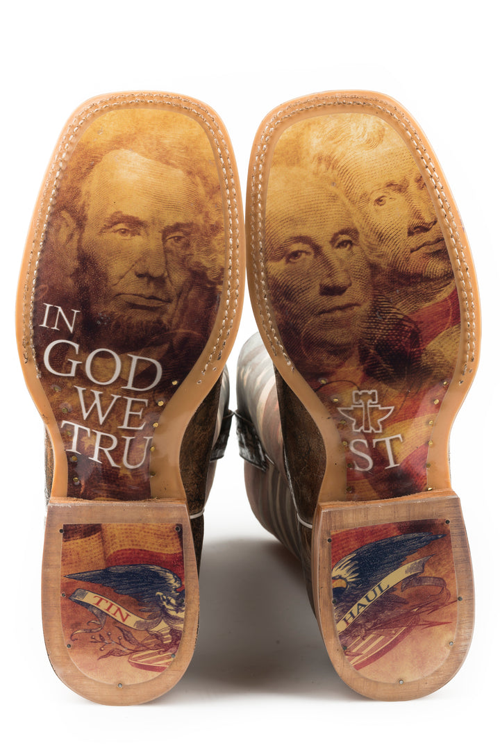MENS LAND OF THE FREE WITH PRESIDENTIAL SOLE