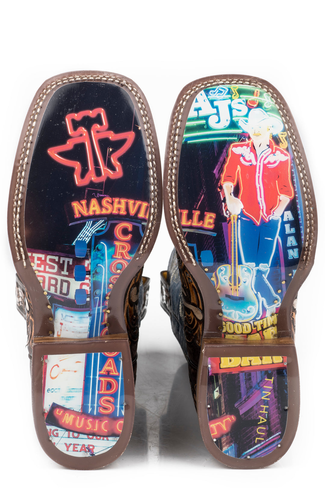 MENS COUNTRY SOUND WITH NEON LIGHTS SOLE
