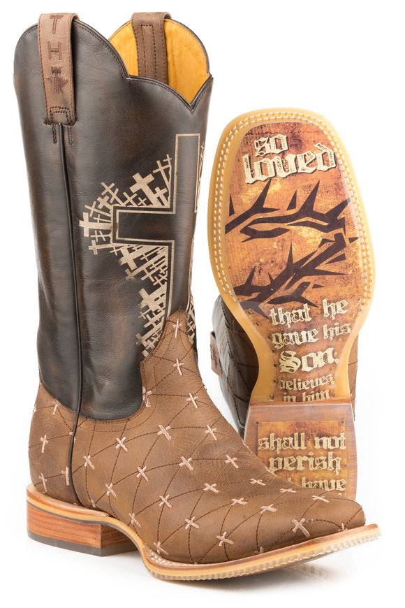 MENS THE GOSPEL WITH JOHN 3:16 SOLE