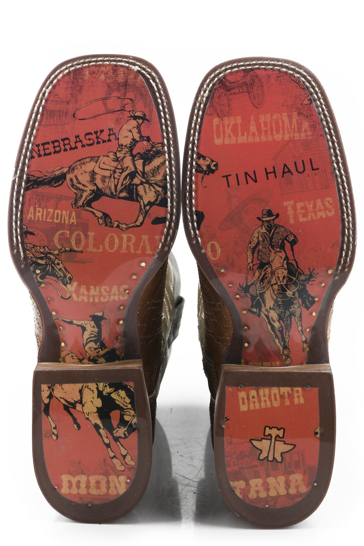 MENS IM IN STITCHES WITH COWBOY HERITAGE SOLE
