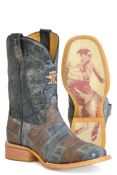 MENS BRICKS AND STONES WITH RIDE EM COWBOY SOLE – Tin Haul